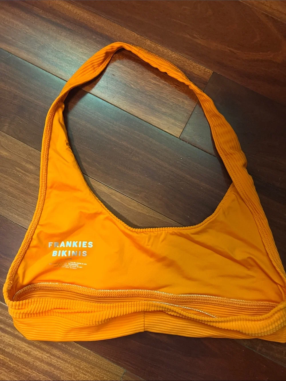 Frankie’s Bikinis Halter Style top